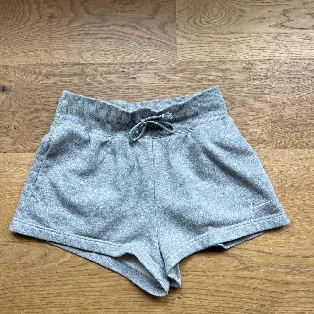 Nike Women's Athletic Shorts in Light Gray